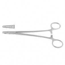 Adson Needle Holder One Fenestrated Jaw Stainless Steel, 18 cm - 7"